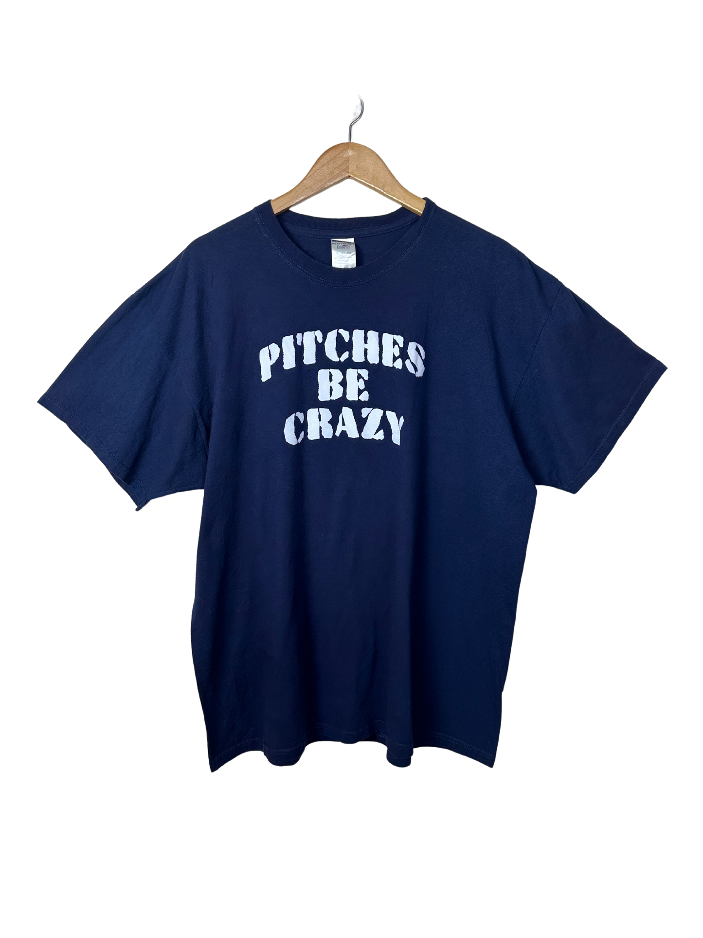 Baseball 'Pitches Be Crazy' #9 Graphic T-shirt 2XL
