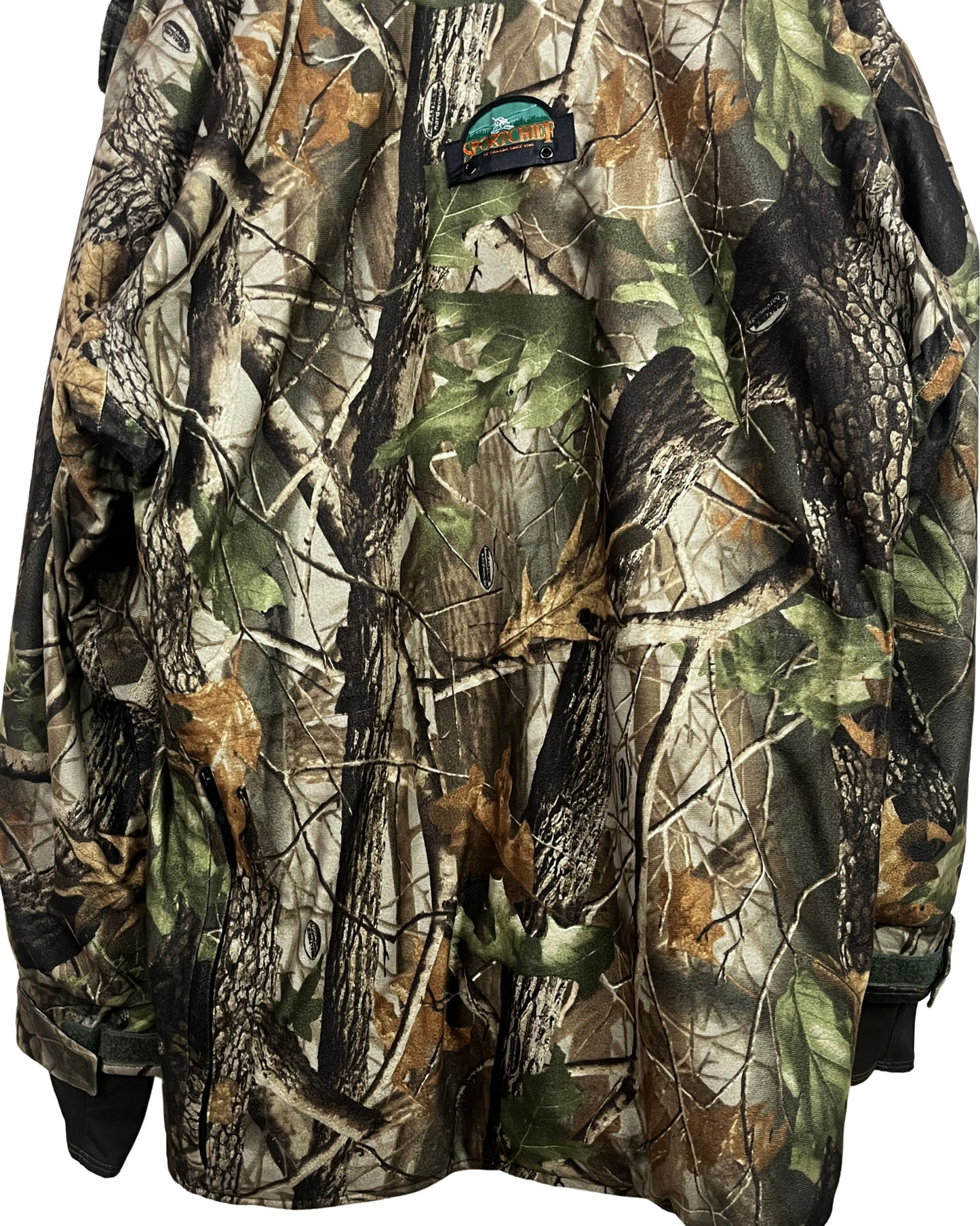 Sportchief Fleece-lined Camo Hunting Jacket - 2XL