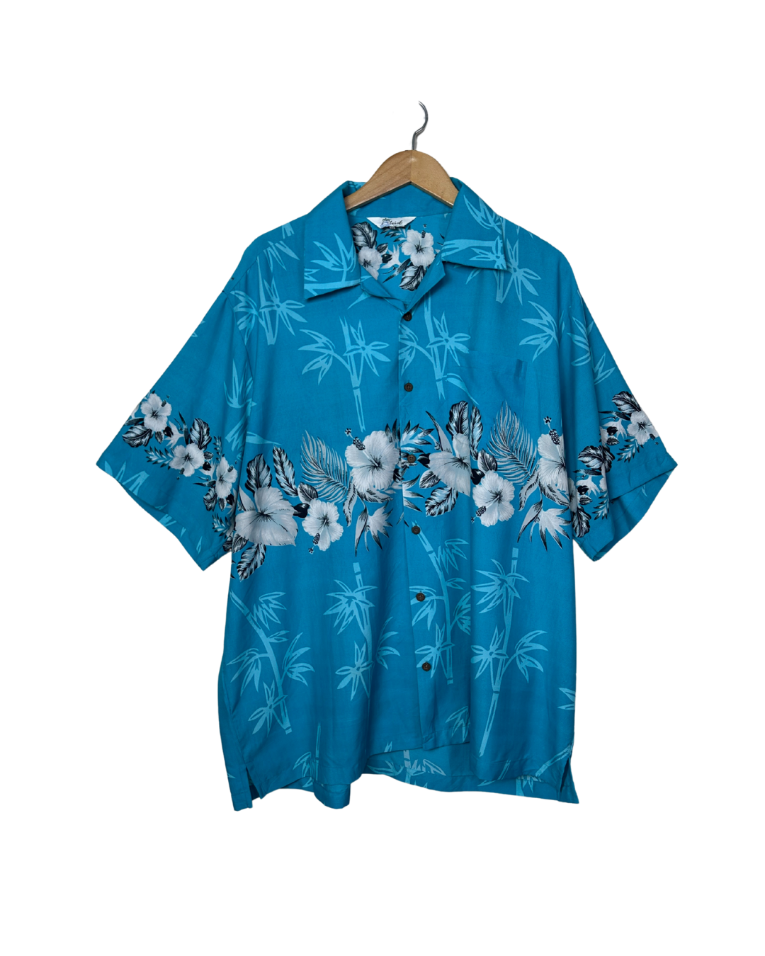 Tuquoise Hawaiian Shirt 3XL