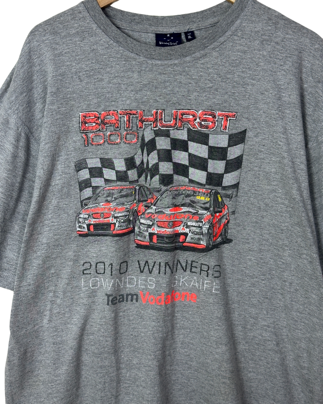 2010 Team Vodafone Bathurst 1000 Winners Tee – XL