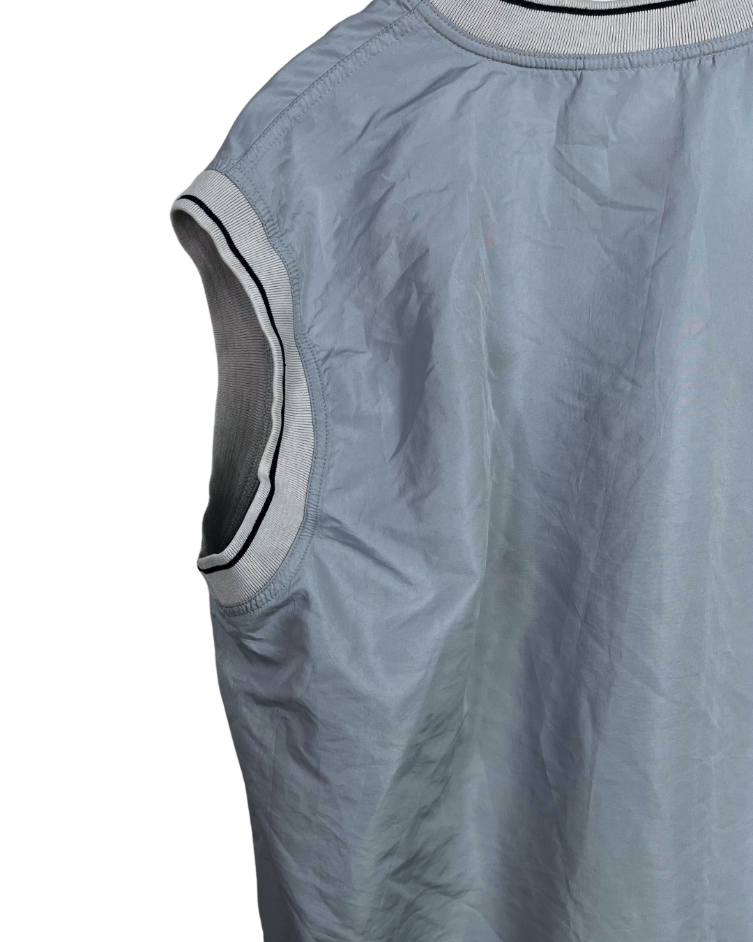 Vintage 90s Essence V-neck Windbreaker Vest Large