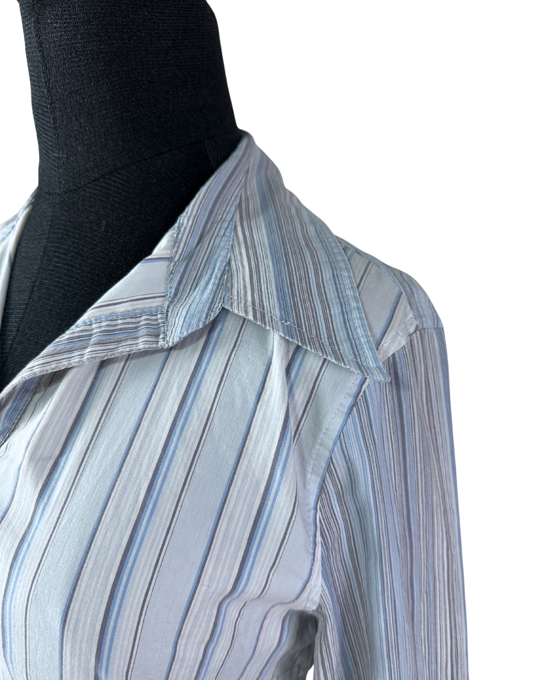 Staccato Striped Fitted Women's Shirt Medium