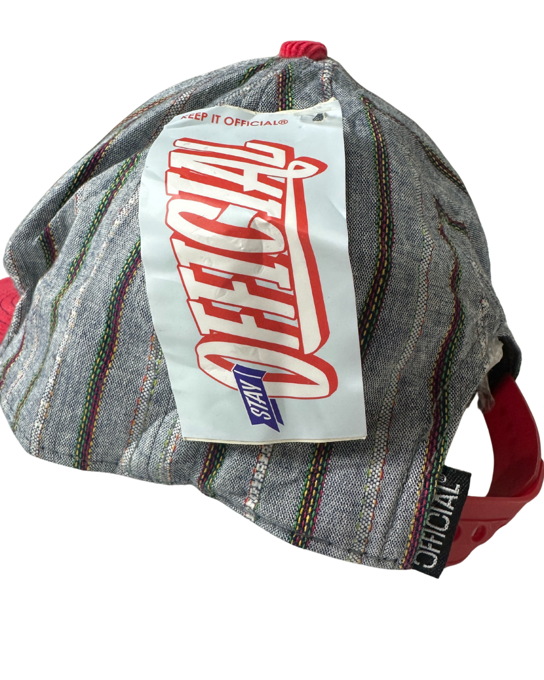 Official Crown of Laurel Cap –California Bear Striped Corduroy (NWT)