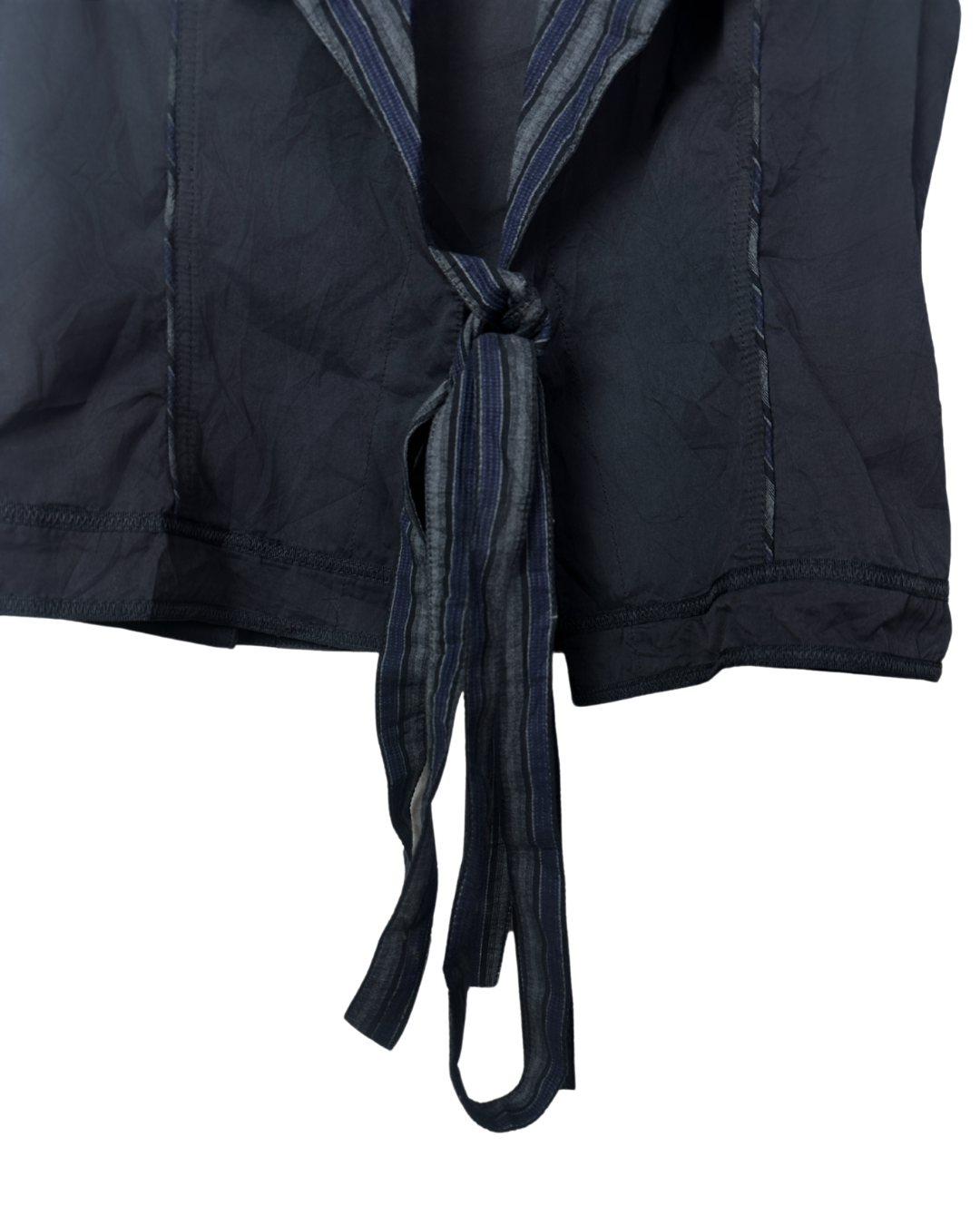 Vintage Tie-Front Vest Medium