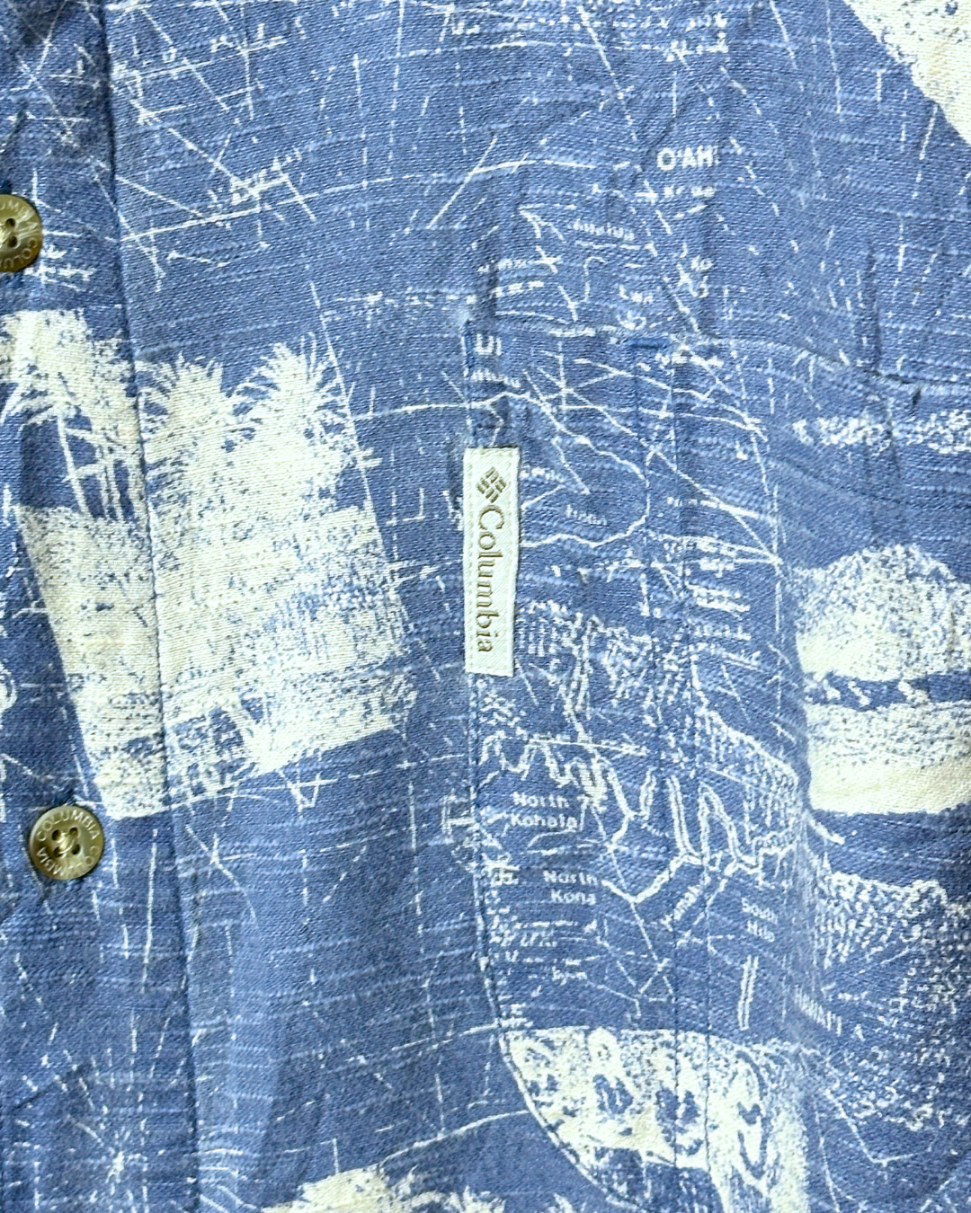 Columbia Hawaiian Shirt 2XT (Tall Sizing)