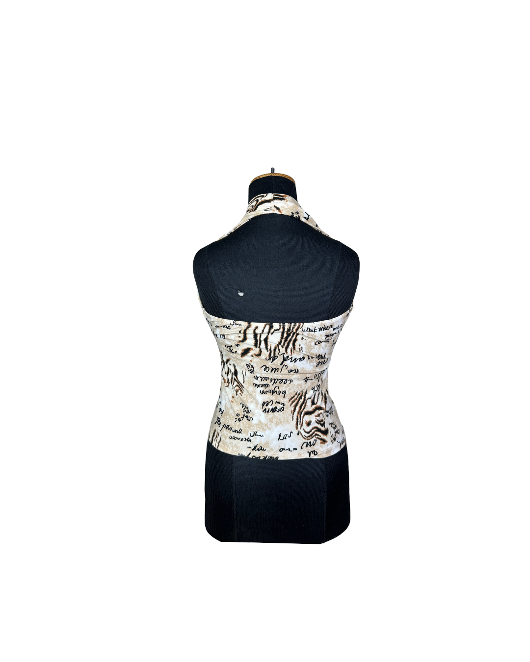 Y2K Eighty Eight Ring Front Halter Top