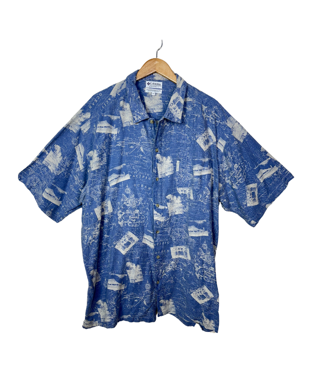 Columbia Hawaiian Shirt 2XT (Tall Sizing)