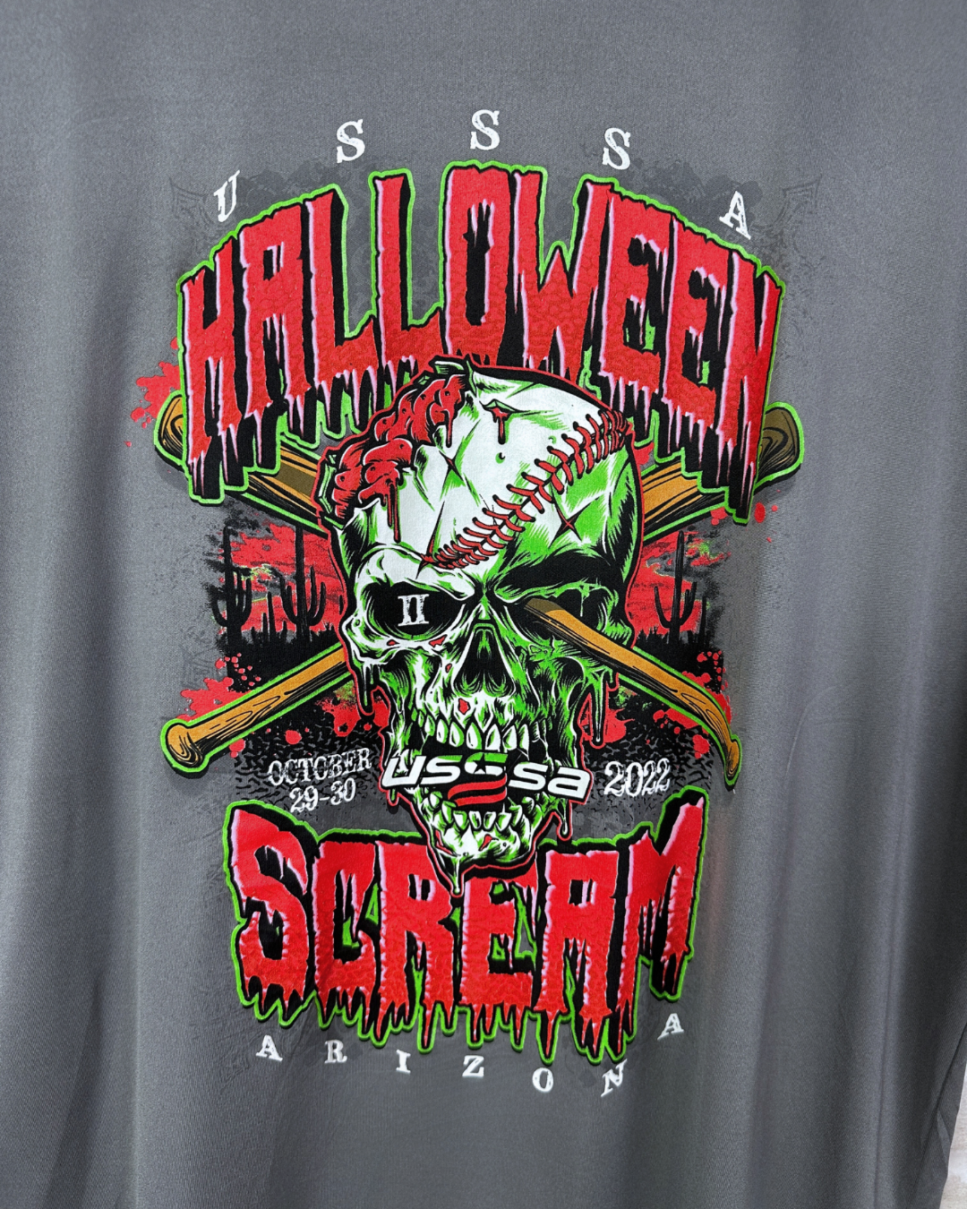 USSSA Halloween Scream II Arizona Tee XL