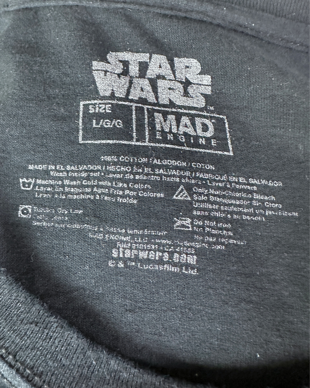 Star Wars T-Shirt Large