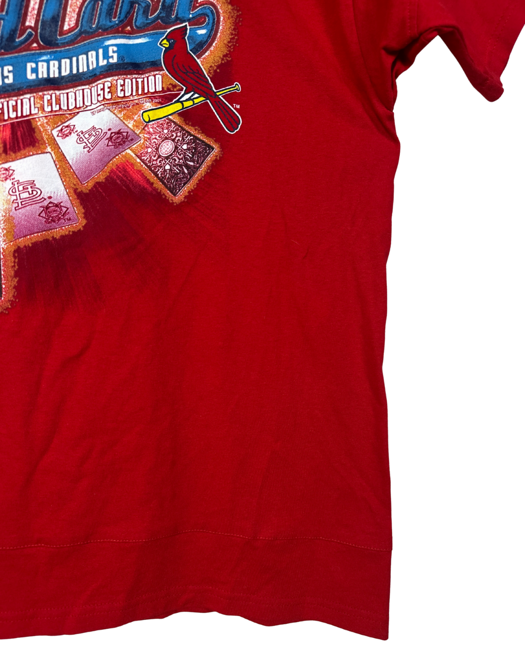 Vintage Y2K 2001 St. Louis Cardinals Wild Card NL XL