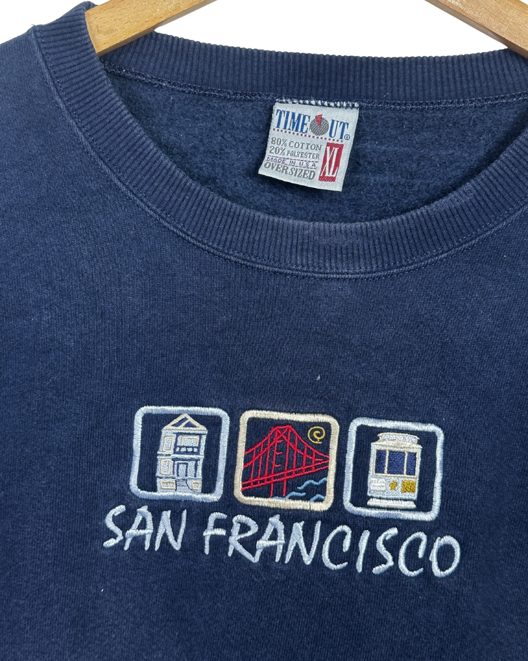 Vintage Time Out Sweater XL