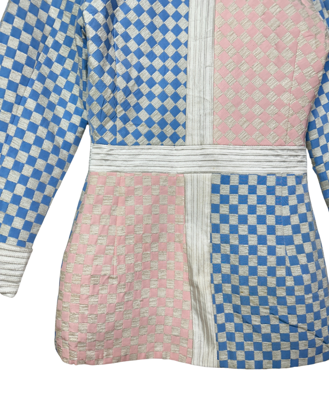 Vintage Checkered Blazer Small