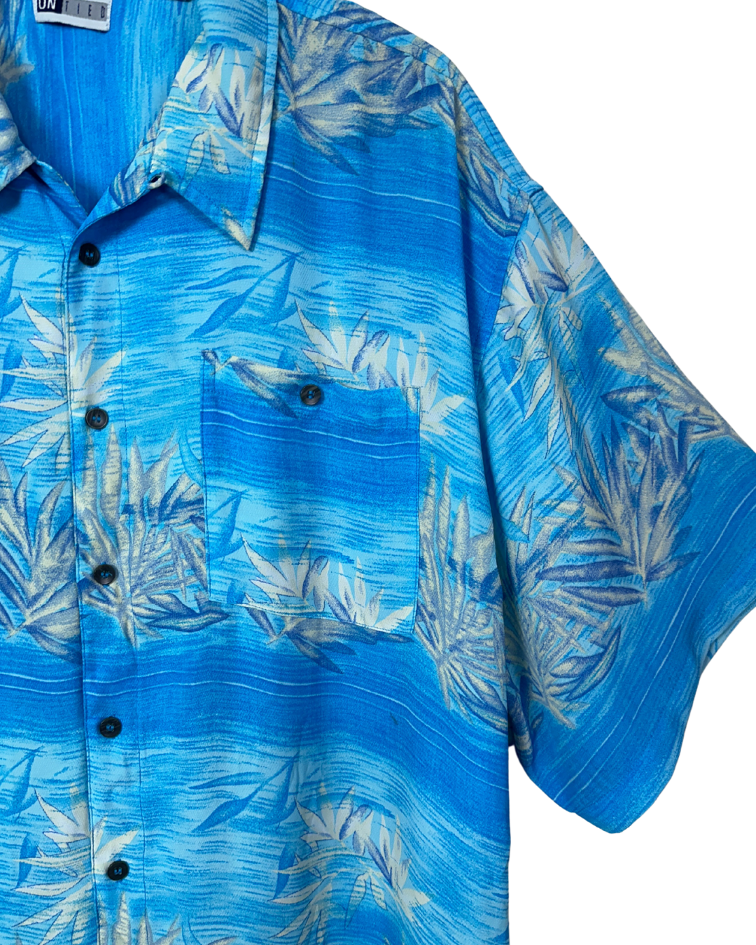 Untied Hawaiian Shirt 3XL