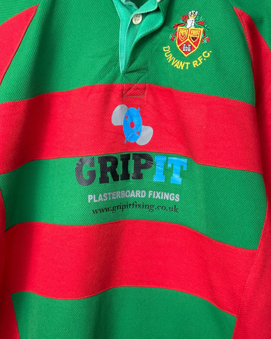 Dunvant RFC Rugby Shirt – GripIt Sponsor – Large
