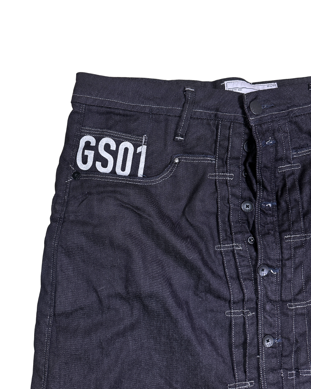 G-Star Raw Button Down Denim Skirt - Size 33