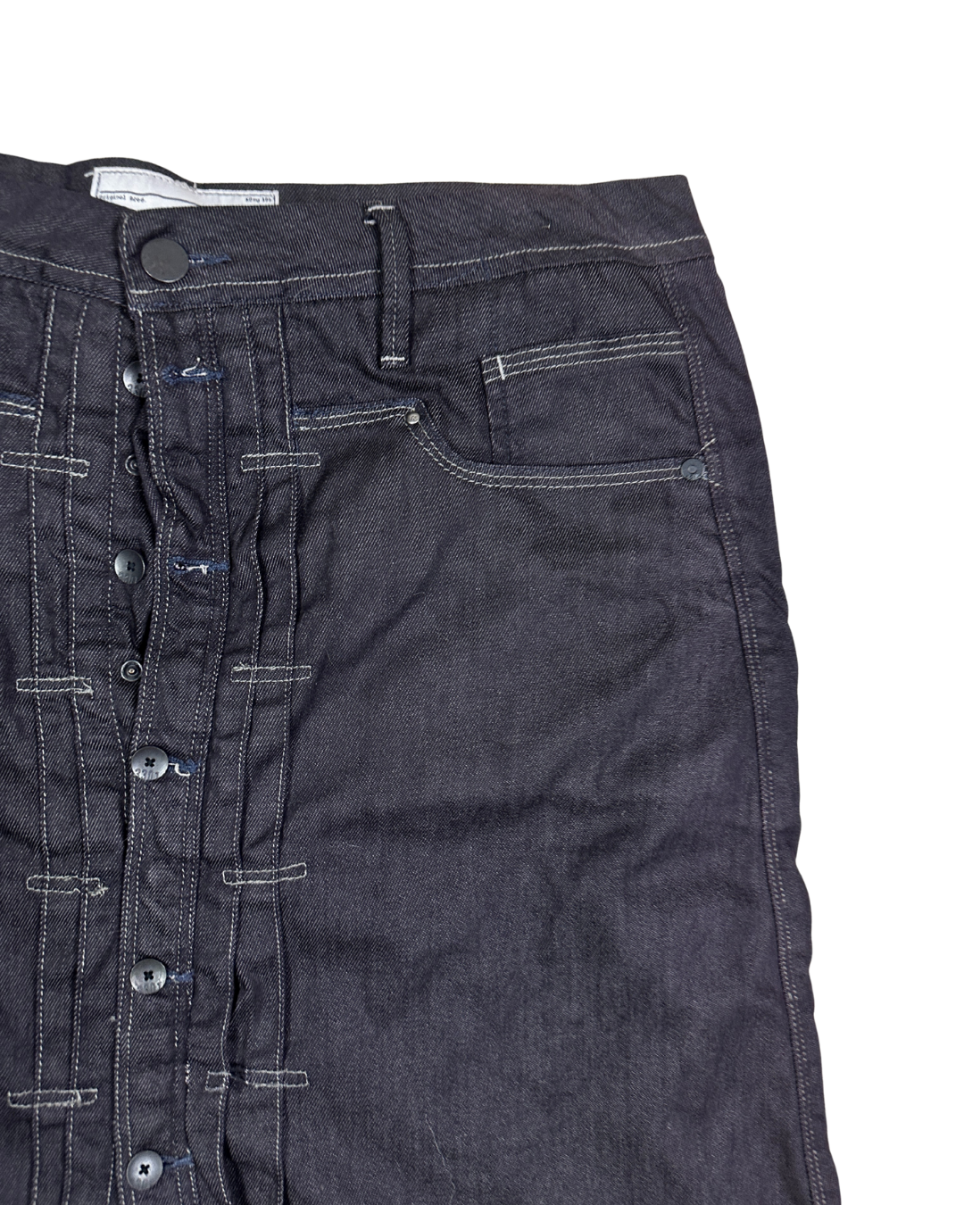 G-Star Raw Button Down Denim Skirt - Size 33