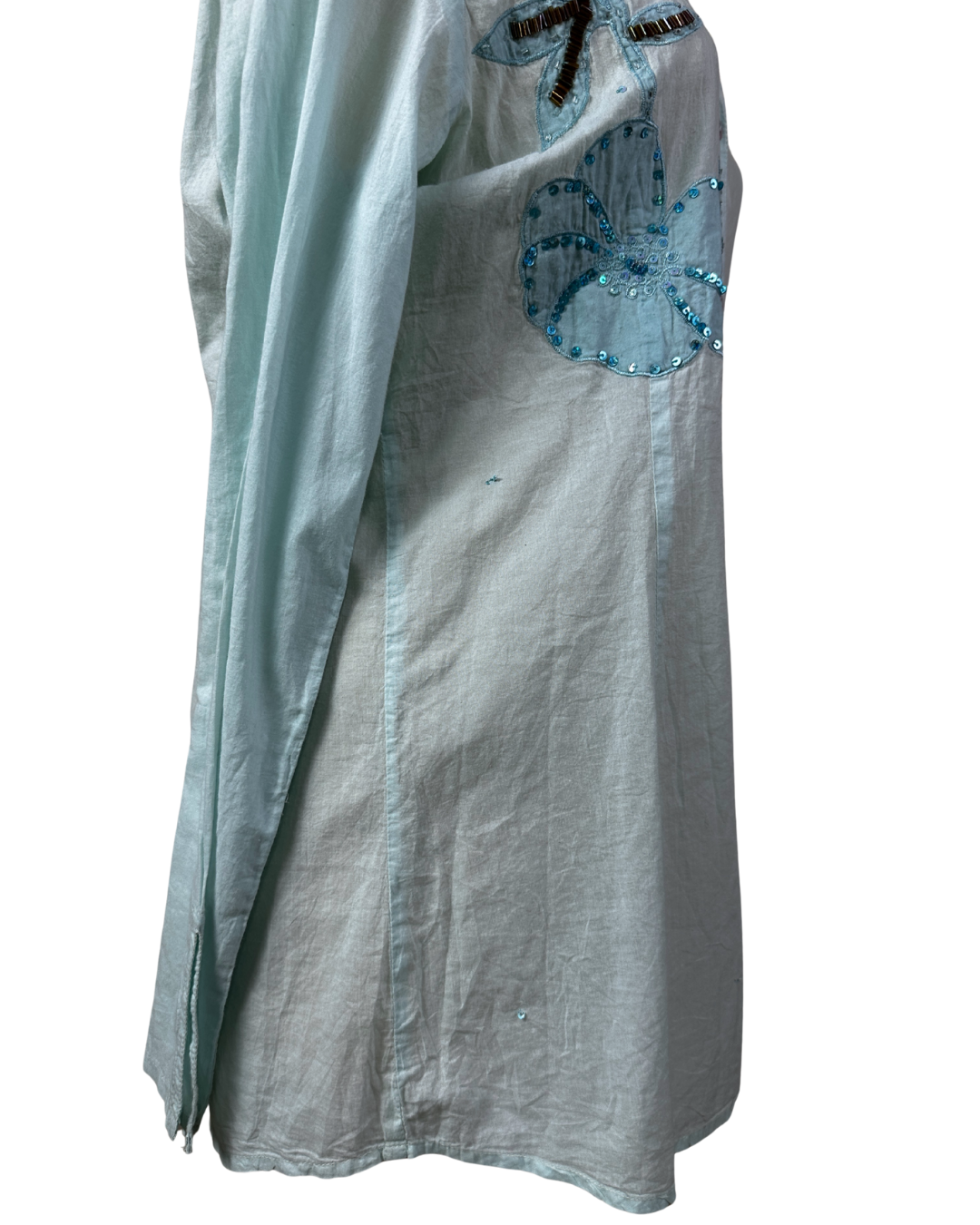 Tout Simplement Long Sleeve Embroidered Women's Shirt