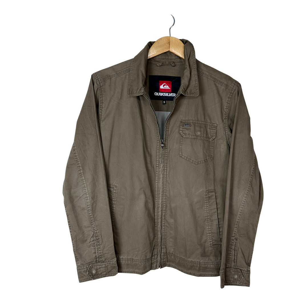 Quiksilver Brown Denim Jacket Small