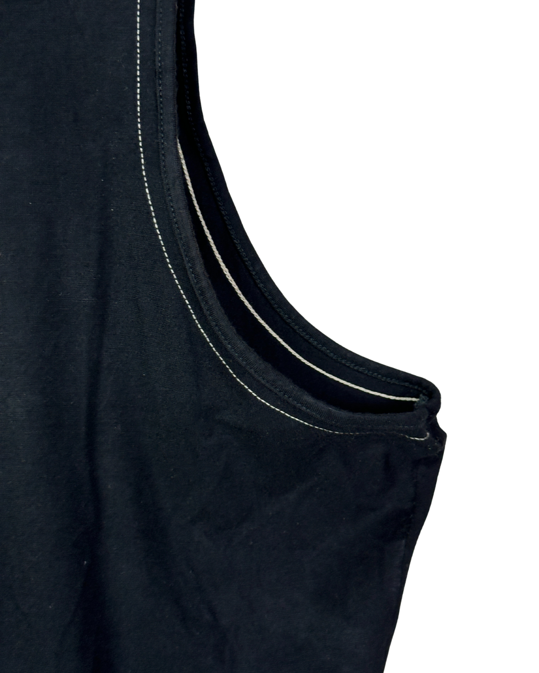 Vintage Christine Laure Tank Top with Embroidered Floral Appliqué