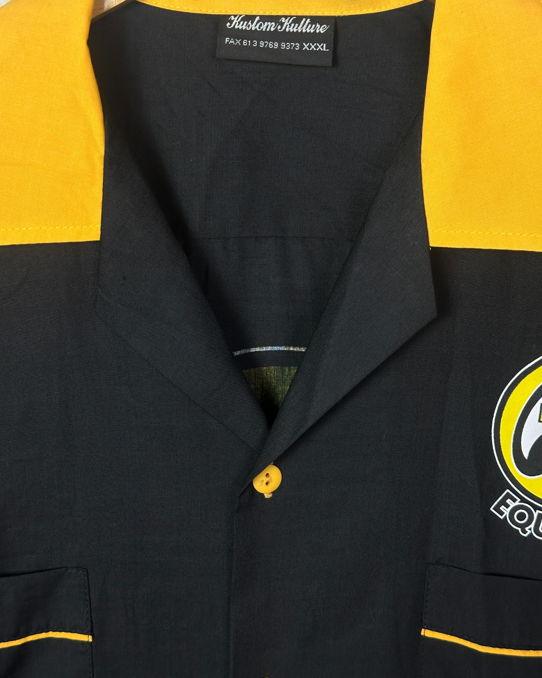 Moon Equipped Bowling Shirt – Hot Rod Garage Style 3XL