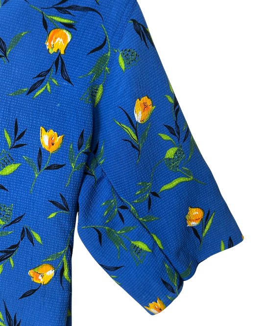 Vintage Floral Shirt - Women's 2XL