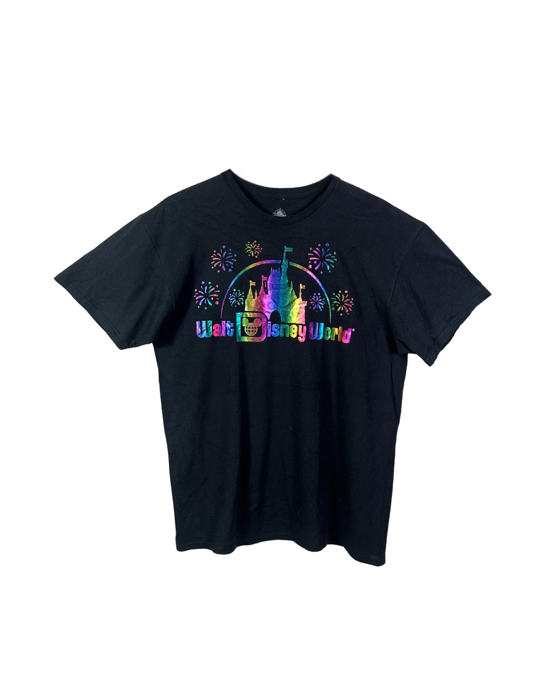 Disney Land Paris Holographic T-Shirt Large