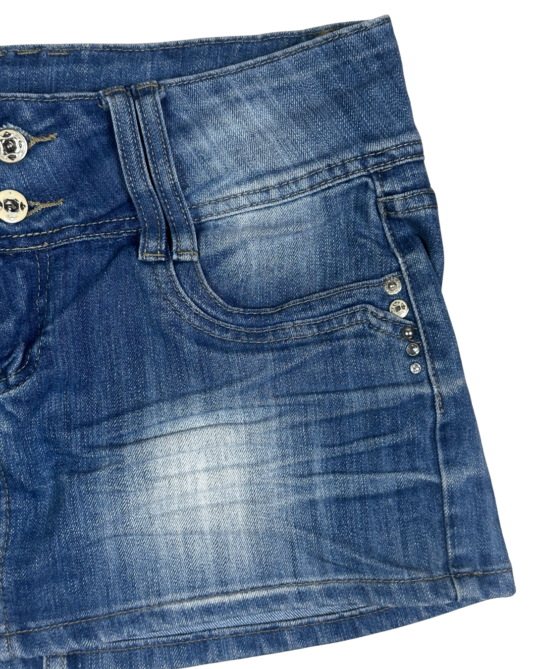 Monday Supreme Denim Mini Skirt