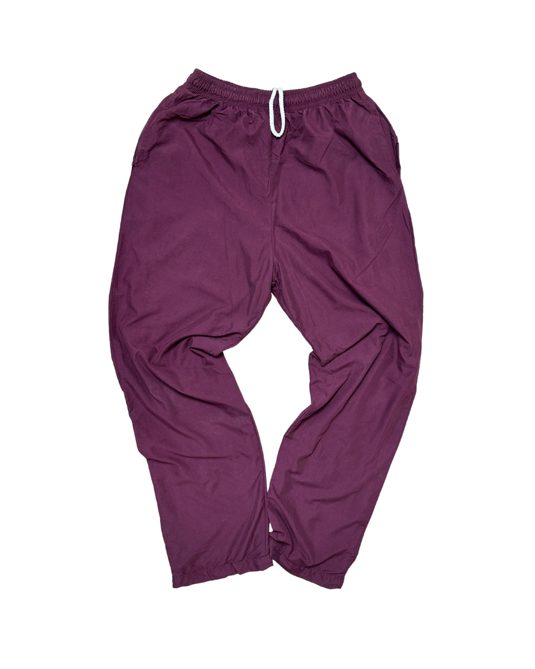 Burgundy Track Pants Medium