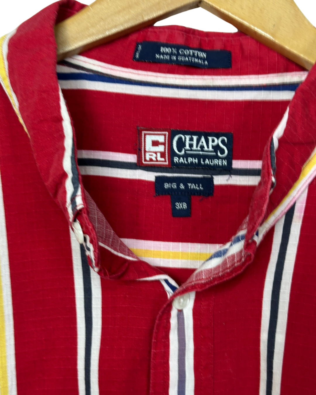 Ralph Lauren Chaps Striped Shirt - Big & Tall 3XB