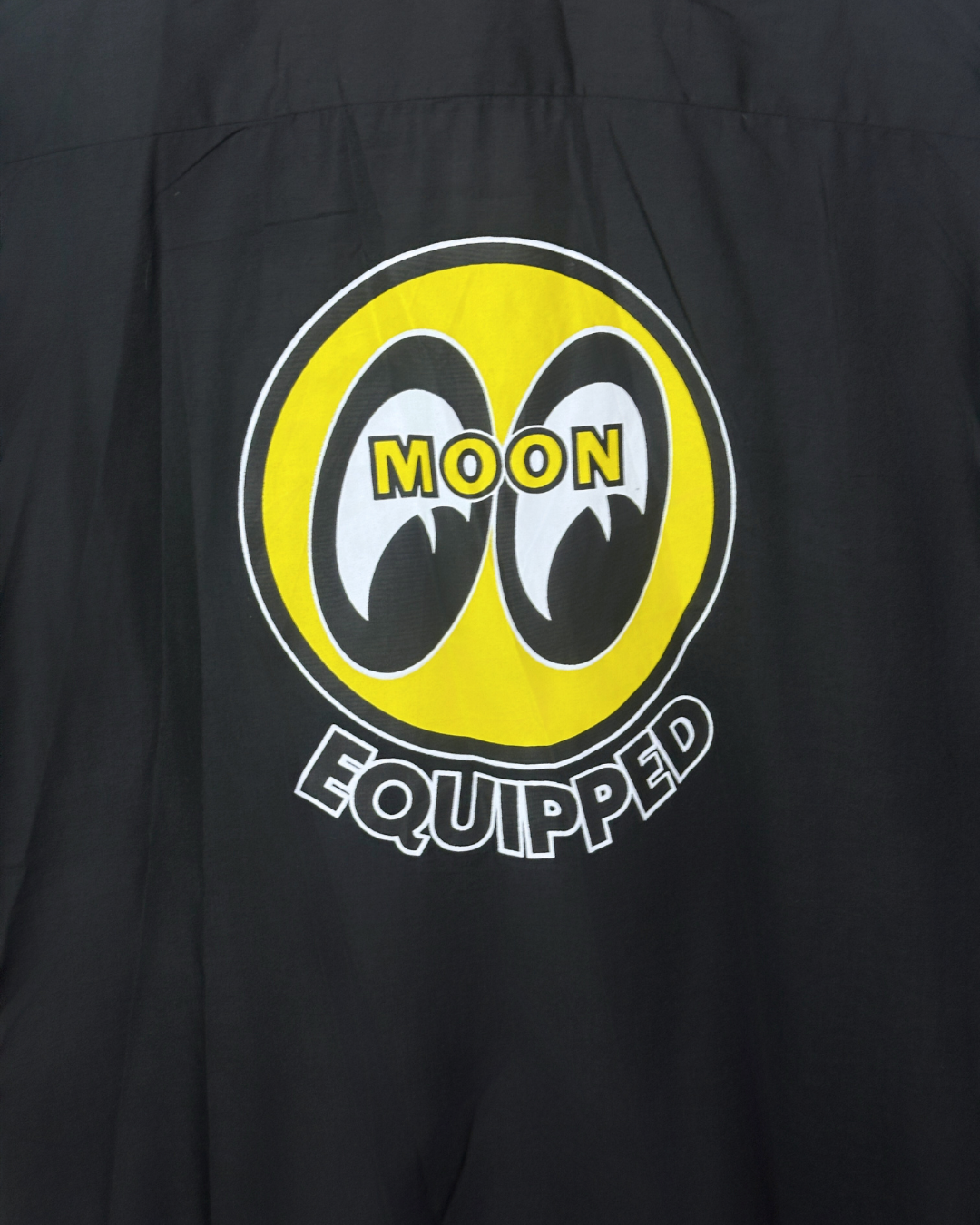 Moon Equipped Bowling Shirt – Hot Rod Garage Style 3XL