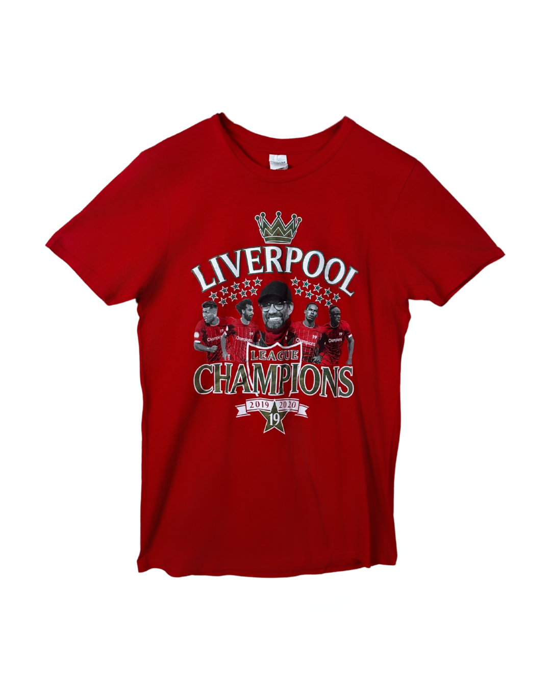 Liverpool Champions League 2019-2020 Graphic T-Shirt Medium