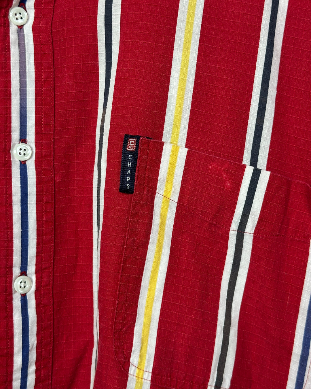 Ralph Lauren Chaps Striped Shirt - Big & Tall 3XB