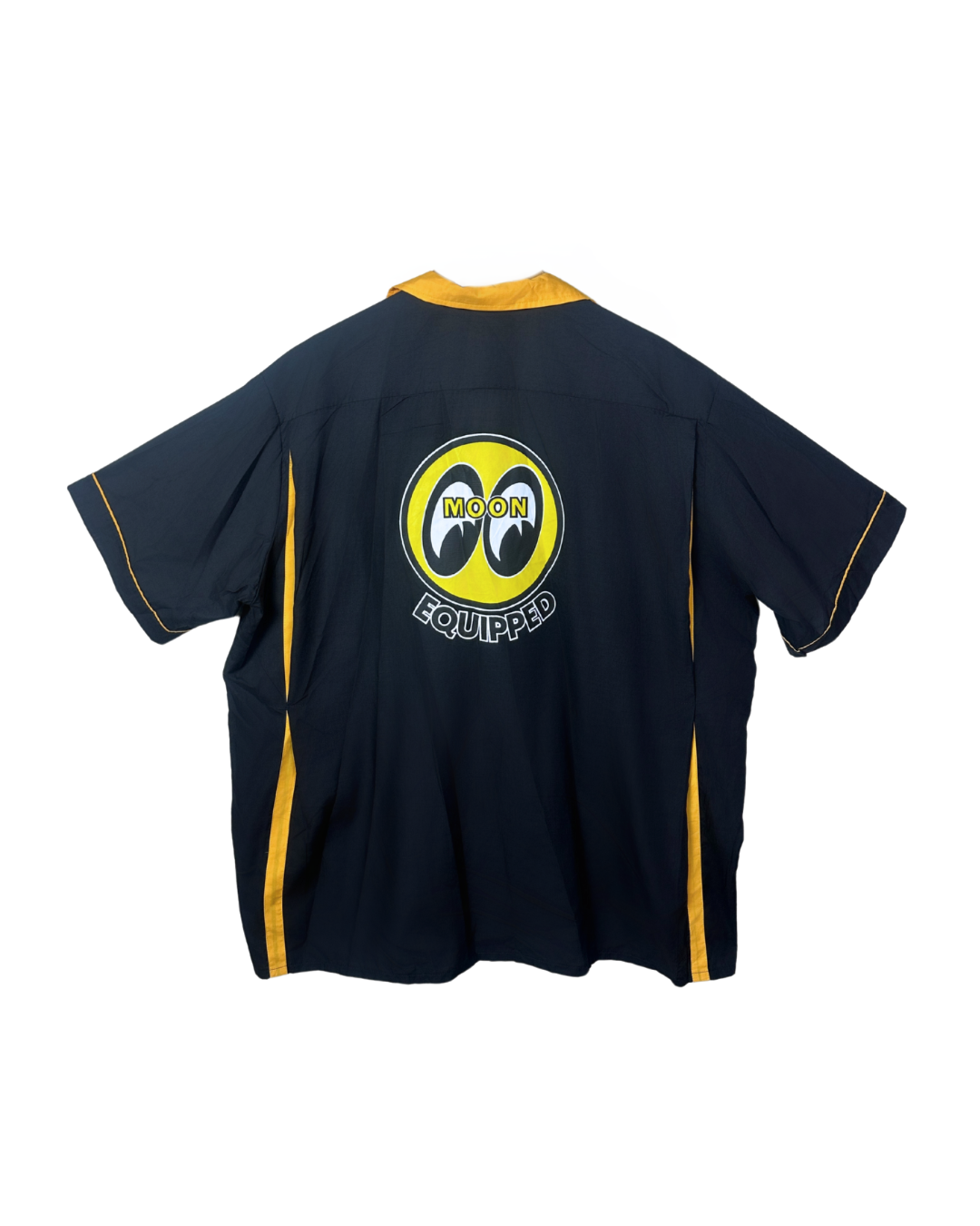 Moon Equipped Bowling Shirt – Hot Rod Garage Style 3XL