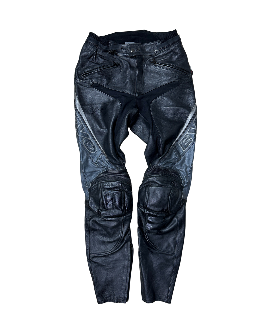 Evolution Biker Moto Leather Pants Large