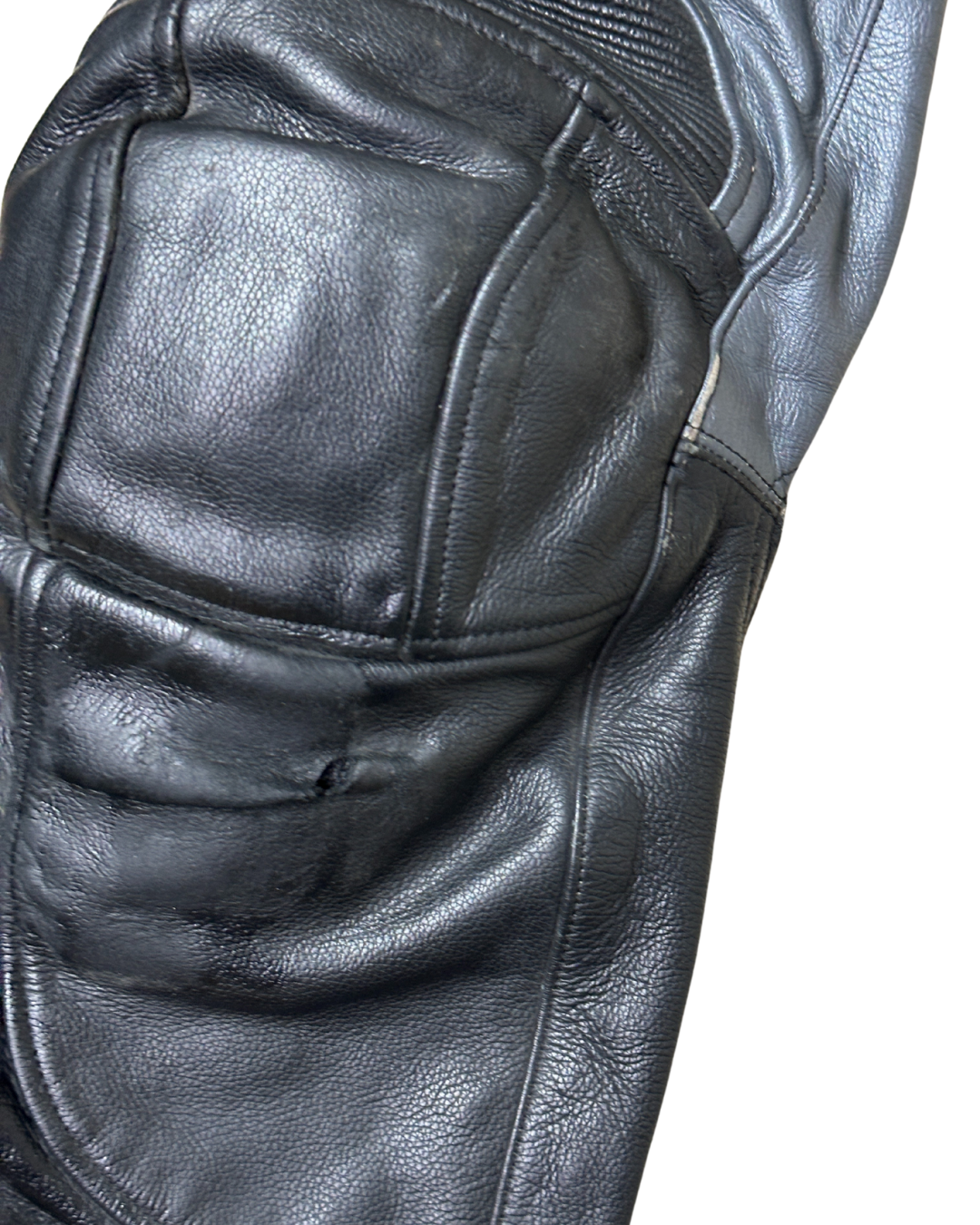 Evolution Biker Moto Leather Pants Large