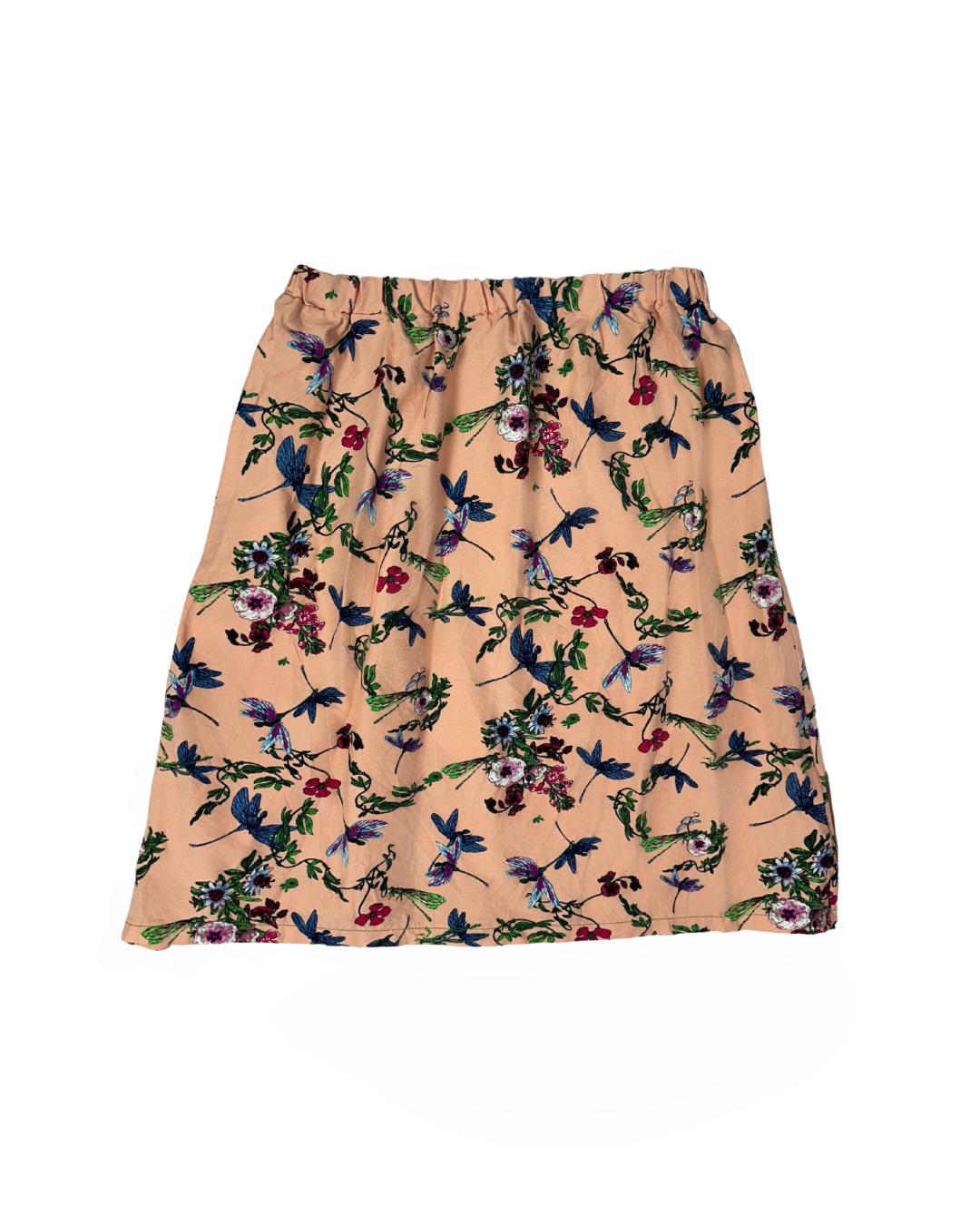 Vintage Floral Skirt Medium
