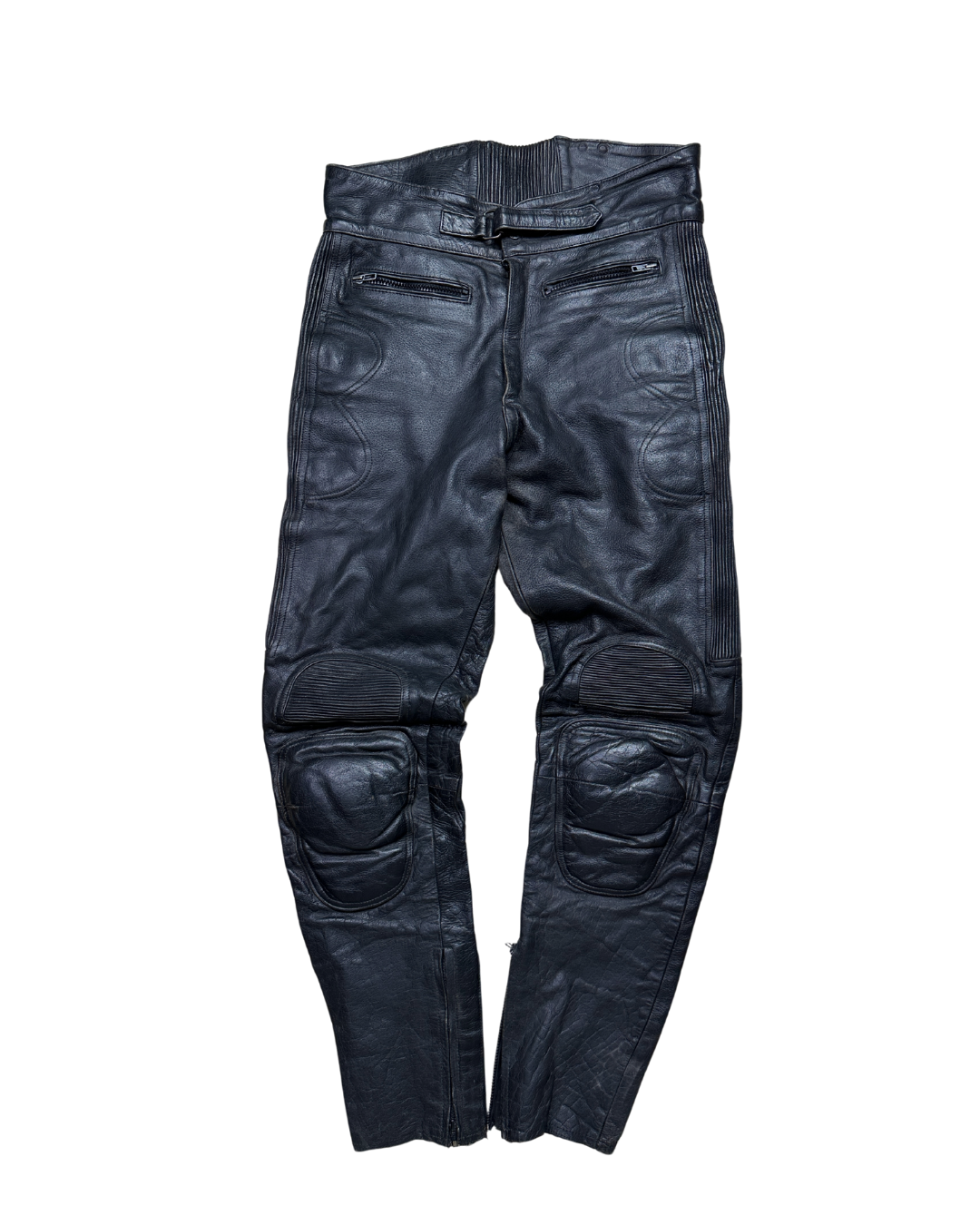 Biker Moto Leather Pants XL