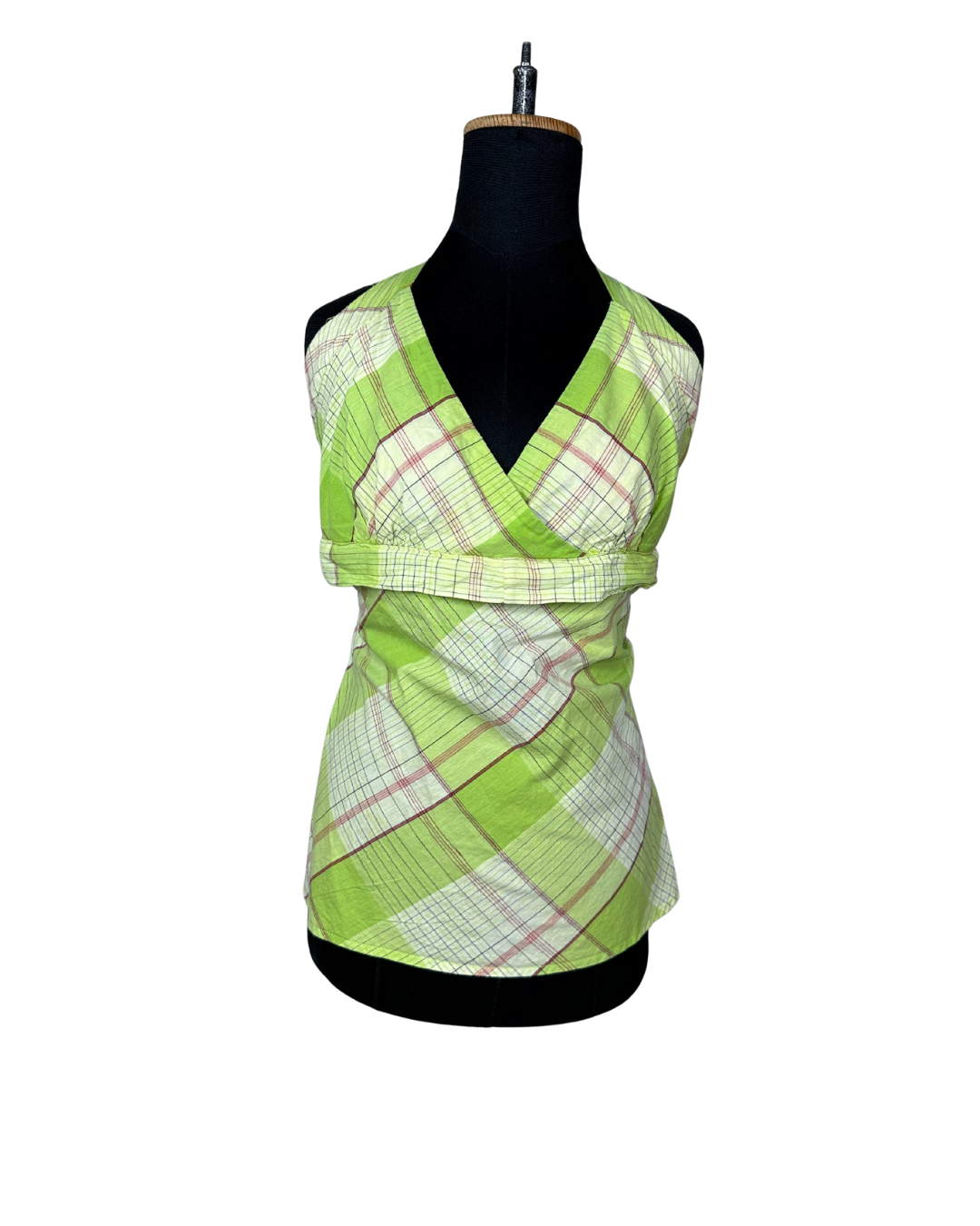 Y2K Erica Brooke Halter Top with Back Tie