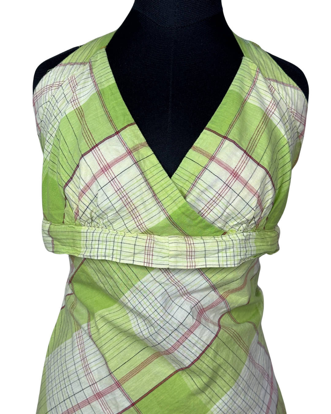 Y2K Erica Brooke Halter Top with Back Tie