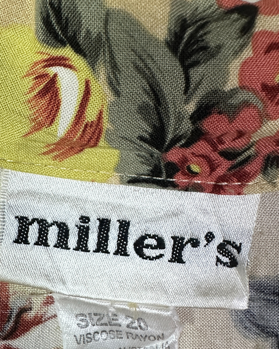 Vintage Miller's Shirt XL