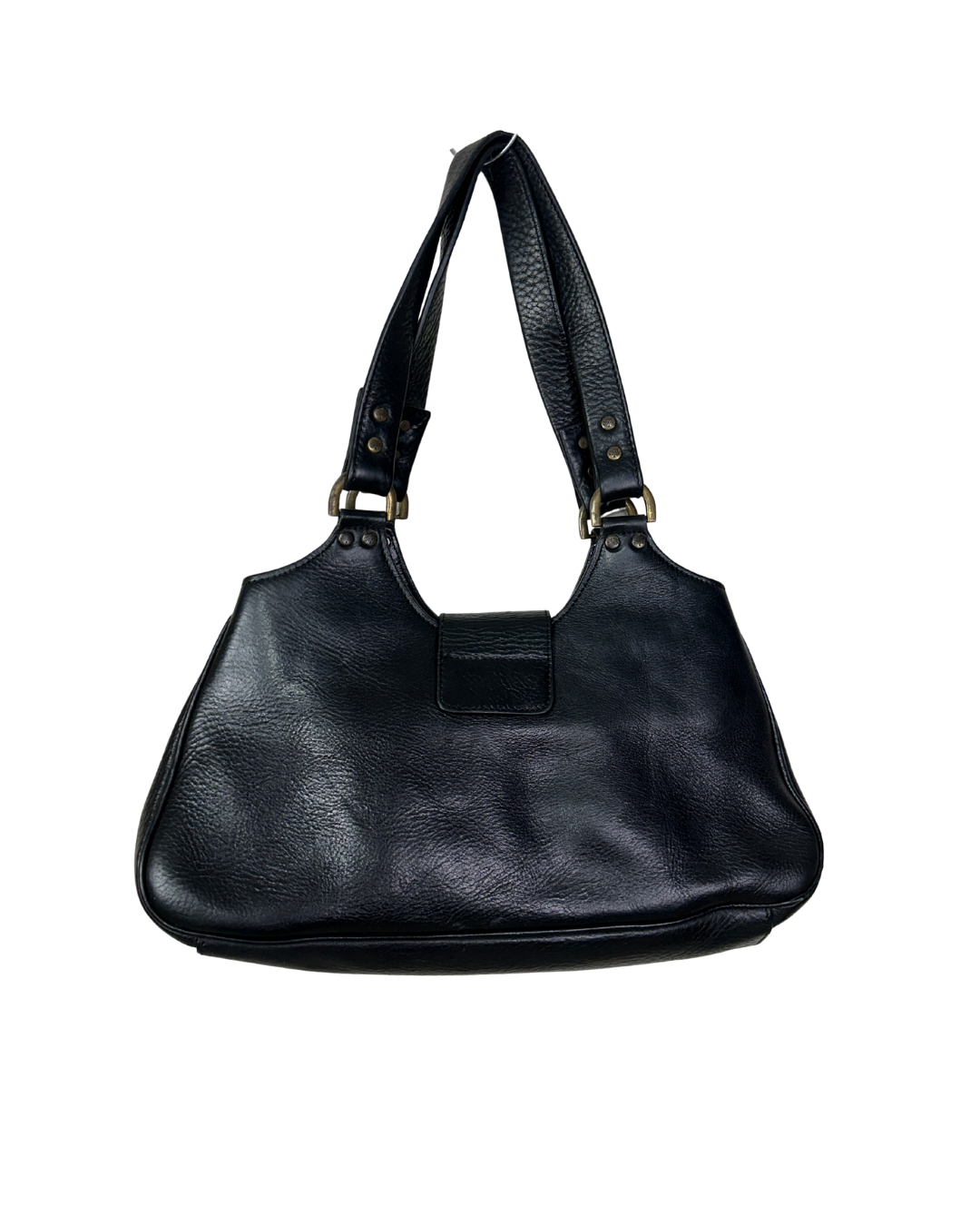 RARE Vintage Luxury Mulberry Roxanne Black Leather Shoulder Bag