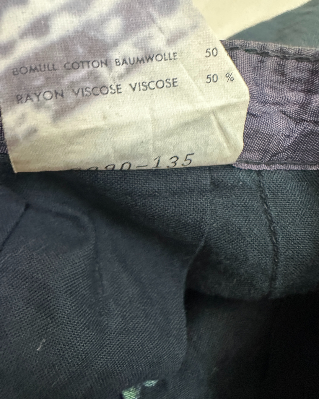 Vintage Kappani Patterned Skirt