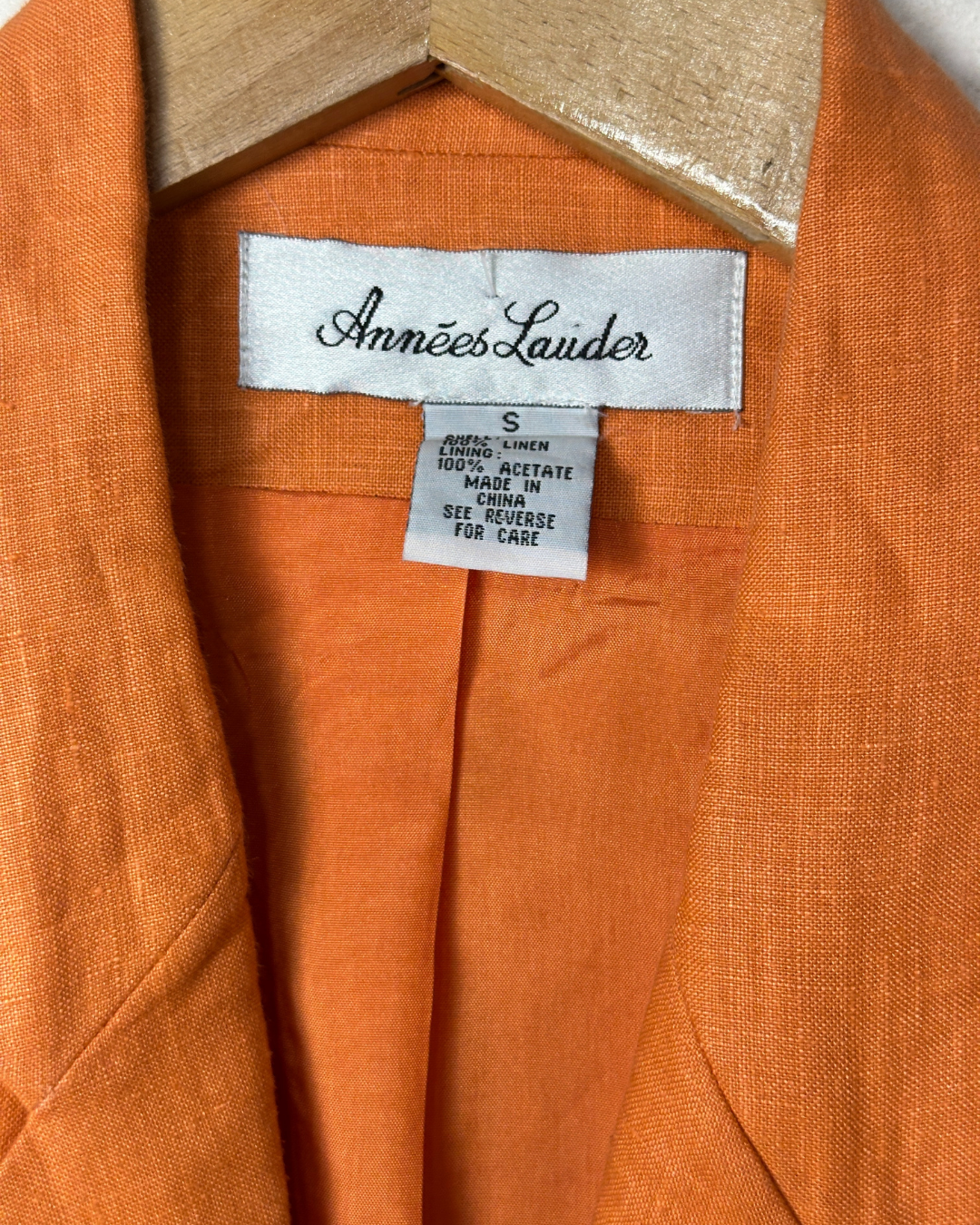 Annees Lauder Women's Linen Blazer