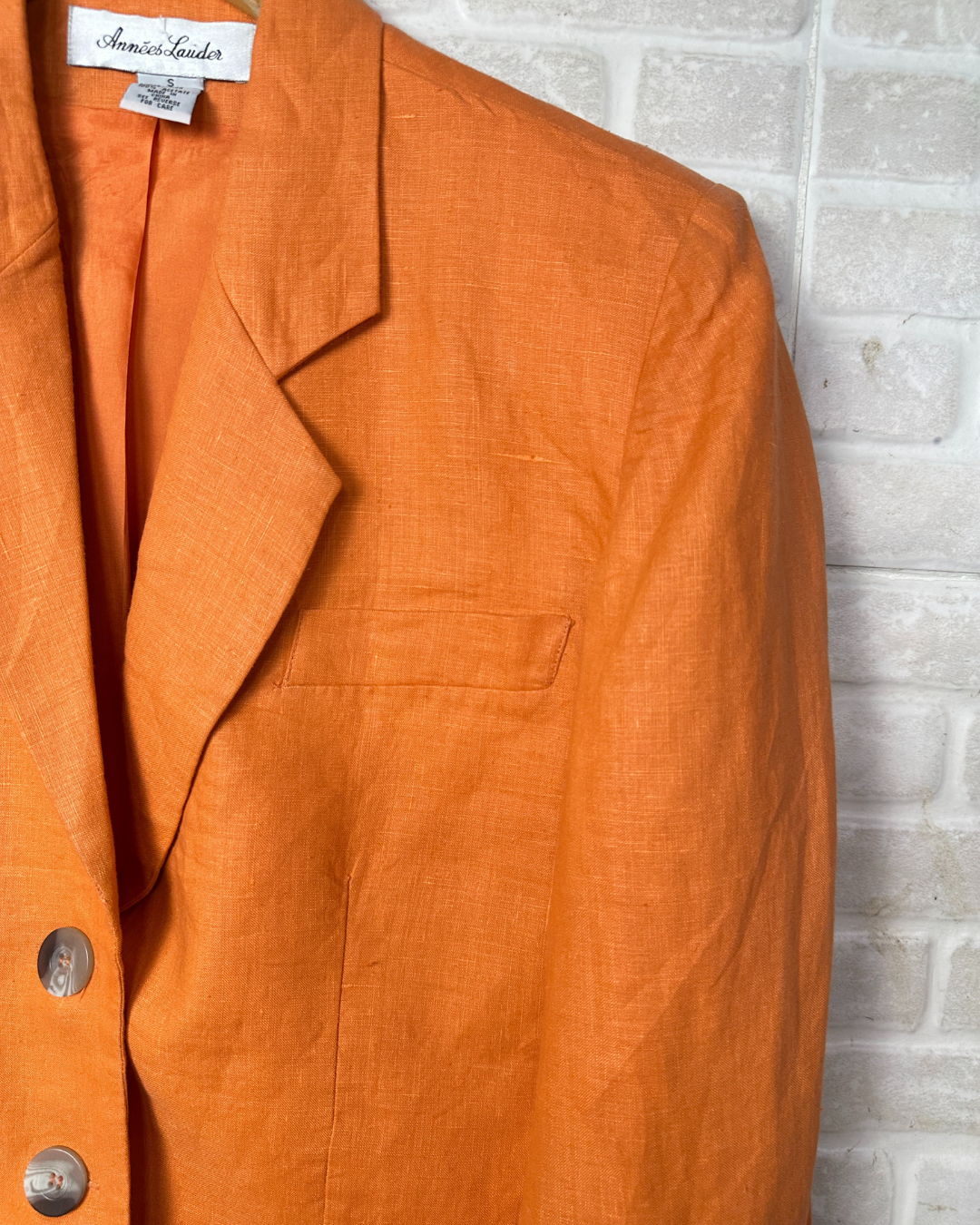 Annees Lauder Women's Linen Blazer