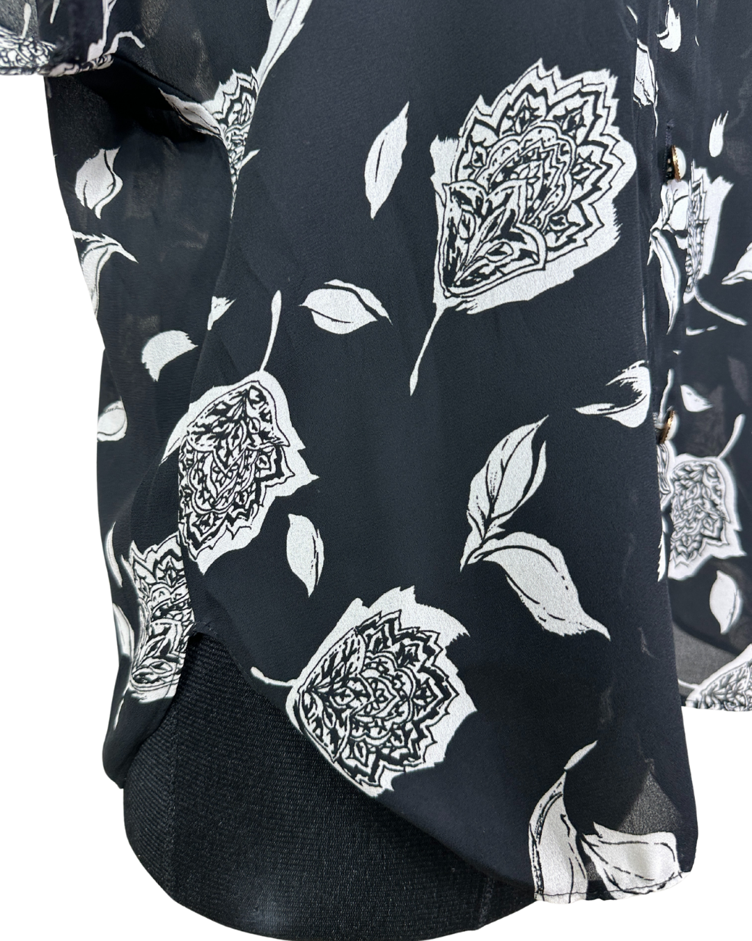 Vintage Canda Floral Women's Blouse