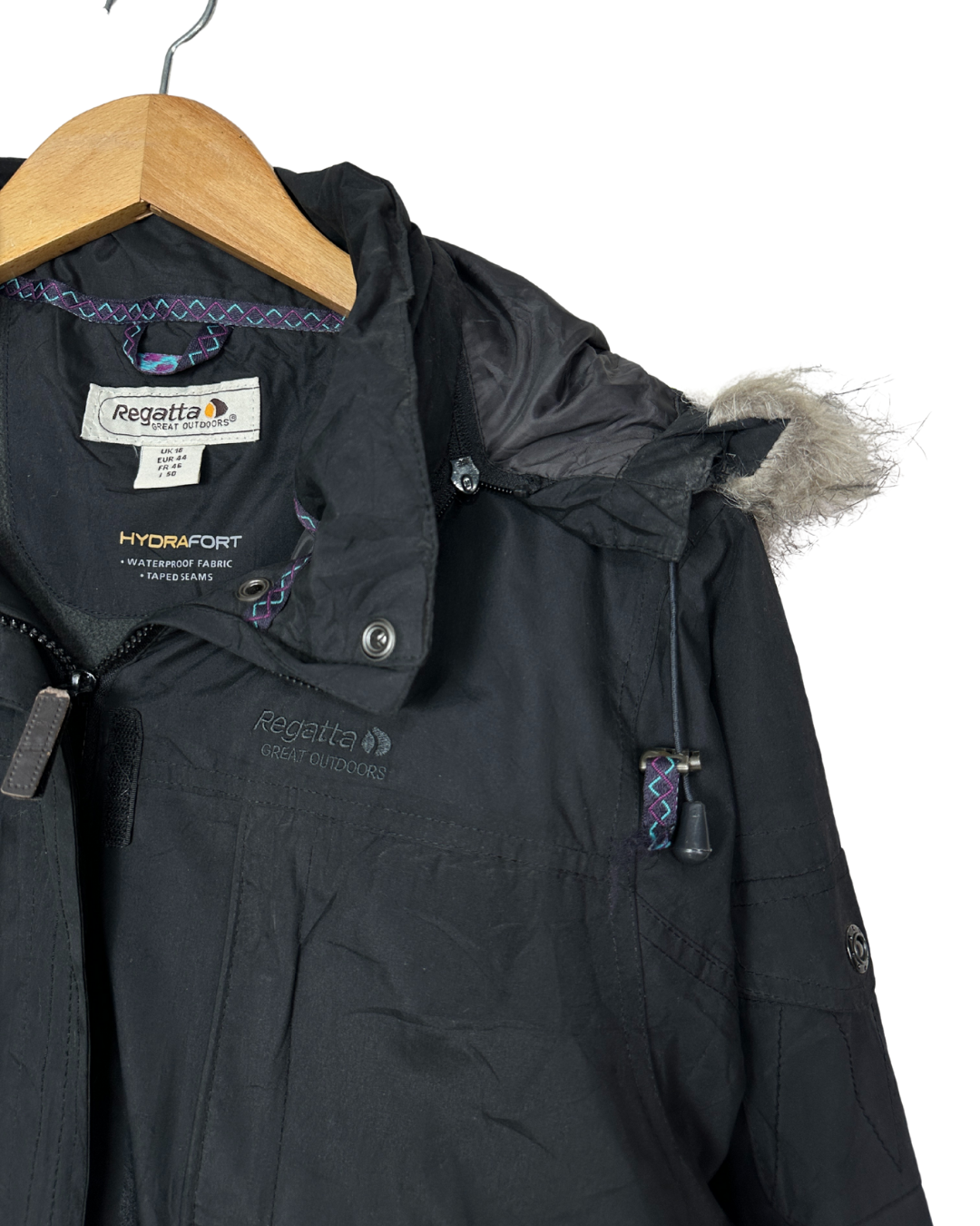 Vintage Regatta Waterproof Jacket Large