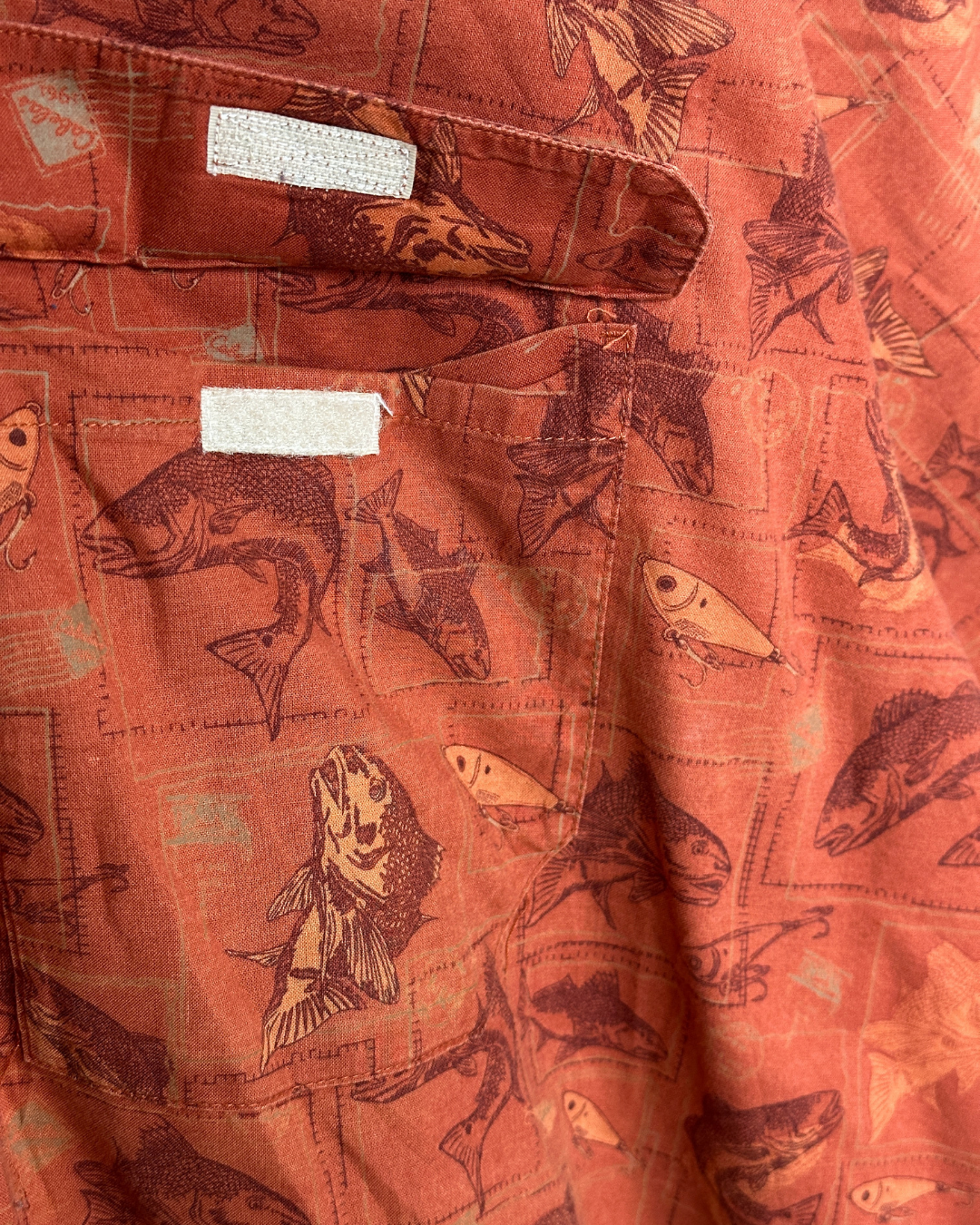 Cabela's Fish Print Shirt 3XL