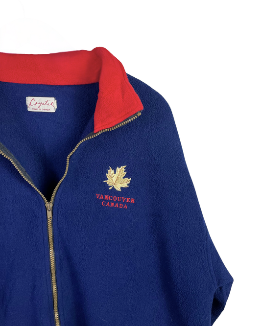 Crystal Vancouver Fleece Jacket Large