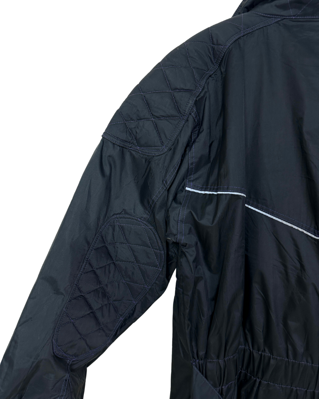 Nylon Moto Jacket Large