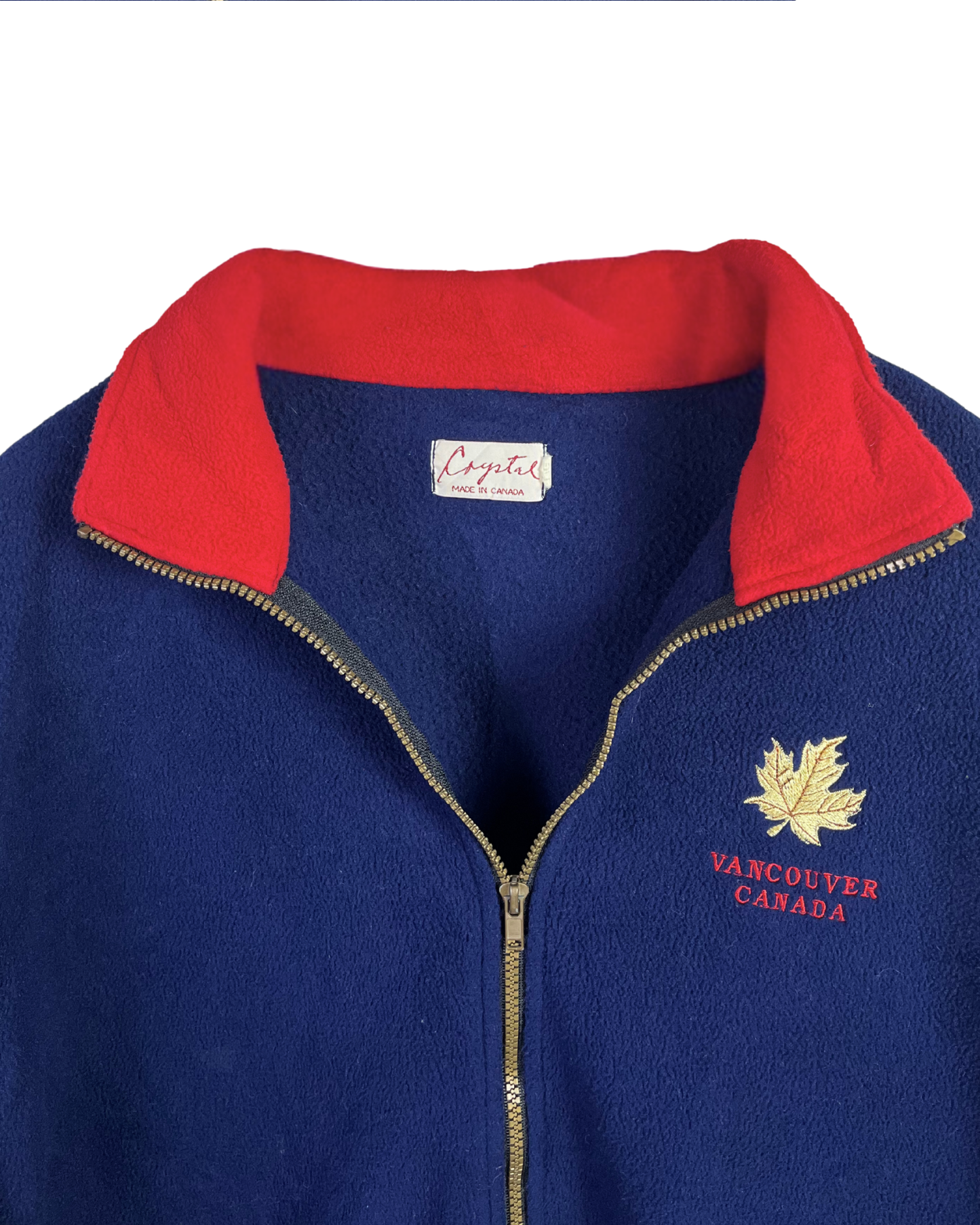Crystal Vancouver Fleece Jacket Large